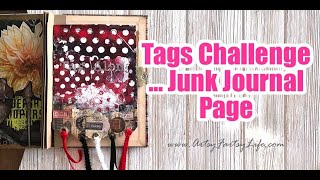 How To Tutorial  Tag Journal Pockets with Ribbons [upl. by Juster953]