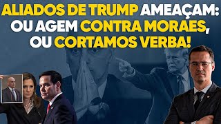 Guerra Aliados de Trump pressionam Moraes ao ameaçar cortar verba da Comissão de Direitos Humanos [upl. by Lowell]