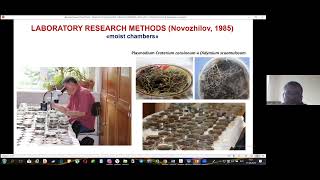 Evgenii Moroz Research of Myxomycetes in Belarus [upl. by Arabel]