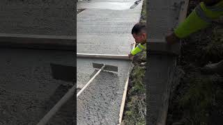 2x4 concrete screeding concrete construction contractor iowa [upl. by Ayela]