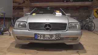 MercedesBenz SL 300 24V W129 1993 Exterior and Interior [upl. by Yeltsew]