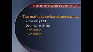 CRT programming by Dr Mazen Tawfik [upl. by Colpin710]