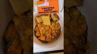 Chickpea sweet potato curry 🥔 restaurant quality [upl. by Asirralc]