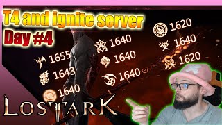 T4 and ignite server Day 4Lost Ark [upl. by Allisan]