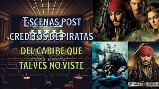 Las escenas postcréditos de Piratas del Caribe que seguramente te perdiste [upl. by Nahtnahoj]