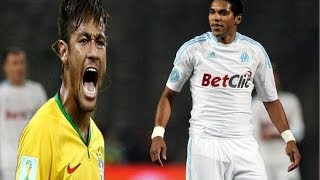 neymar vs brandao jai pas touché  coupe du monde 2014 vidéo marrante [upl. by Odrahcir239]