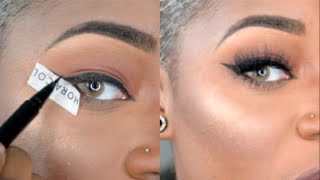 How to do Winged Eyeliner for Dummies  In Depth Talk Through  Beginner Friendly [upl. by Savannah]