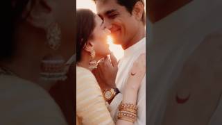 Aditi rao hydari and sidharth tie the knot in intimate temple 😍sidharth adhiti got married secretly [upl. by Ultann]