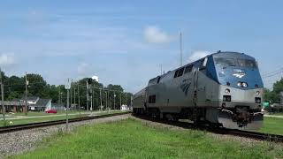 Railfanning CSX’s South End Sub Between Selma amp Kenly NC With AC44CW Leaders amp CP Power 662024 [upl. by Brindell]