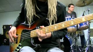 Fingerstyle Funk Bass amp Drum Grooves [upl. by Yrehcaz]