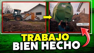 ✅ Instalación de Fosa Séptica 🏡  BIOPLASTIC 🏪 nos hizo un VIDEO 🎥 COMERCIAL [upl. by Namzzaj7]