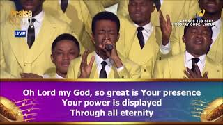 PRAISE NIGHT 15  LOVEWORLD SINGERS  EVERLASTING KING [upl. by Morez982]