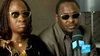 Entretien avec Amadou et Mariam artistes maliens [upl. by Coit]