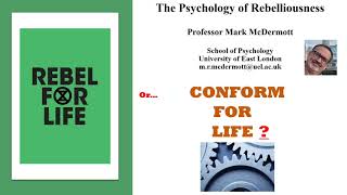 Psychology of Rebelliousness with Prof Mark McDermott [upl. by Eelahc714]