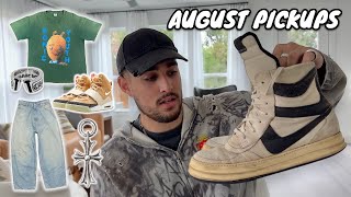 August 2024 Pickups  Chrome Hearts Balenciaga Acne Studios Rick Owen’s and more [upl. by Hyacinthia]