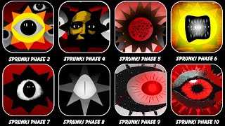 Phase 3 VS Phase 4 VS Phase 5 VS Phase 6 VS Phase 7 VS Phase 8 VS Phase 910 in Incredibox Sprunki [upl. by Martyn]