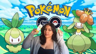 GRWM FOR THE GLITTERING GARDEN EVENT ON POKÉMON GO [upl. by Leanne]