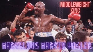 Marvelous Marvin Hagler Highlights [upl. by Eninaej968]