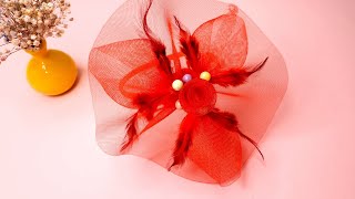 Head Fascinator tutorial [upl. by Nwahshar]