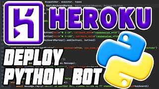 How to Deploy on Heroku Python App Heroku CLI  Git How to Deploy Telegram Bot Python [upl. by Ial]