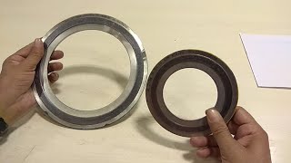 Piping Engineering  Spiral Wound Gasket  details [upl. by Ekard15]