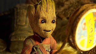 Baby Groot Trying to Find Yondus Fin  Guardians of the Galaxy Vol 2 2017 Movie Clip HD [upl. by Ailongam917]