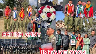 British army intake 2024British ArmylBrigade BandIntake 2024Totally 336 selected in Intake 2024 [upl. by Putnem]