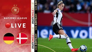 Germany vs Denmark  Full Game  Womens Nations League [upl. by Ayad]