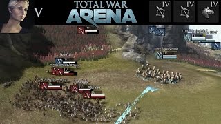 Total War Arena  Lets hunt some archers Online Battle 11 [upl. by Bixby80]