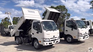 Hino Truck Sydney Australia  Hino 300 Series Tipper Trucks  STD amp Wide Cab [upl. by Atalie]