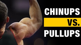 Pullups vs Chinups The BIG Differences [upl. by Datnow600]