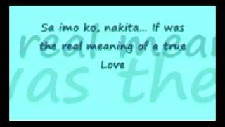 Sa Imo Ko Nakita by R Nic with Lyrics mpeg4 [upl. by Doowyah]