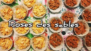 ⭐Recette des ROSES DES SABLESseulement 3 ingredients⭐ [upl. by Arinaj997]