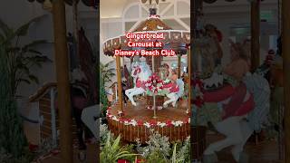 Disney’s Gingerbread Carousel at Beach Club Resort shorts disney subscribe short christmas [upl. by Aznerol]