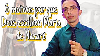 POR QUE DEUS ESCOLHEU MARIA DE NAZARÉ  BÍBLIA DE FATO maria mãe de jesus estudo [upl. by Sacttler]