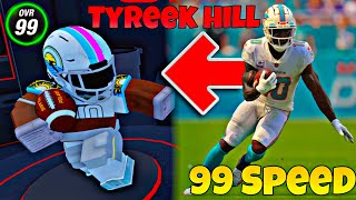 I Became Tyreek Hill In Ultimate Football  FASTEST PLAYER [upl. by Anneg]