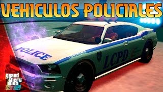 GTA The Ballad Of Gay Tony  Autos Policiales Exclusivos en el Multijugador [upl. by Yreva390]