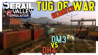 Tug of War DM3 vs DH4 quotReMatchquot  Derail Valley [upl. by Leibman]