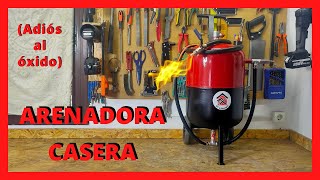 🟩ARENADORA CASERA Con BOMBONA de BUTANO🟩 [upl. by Morrison]