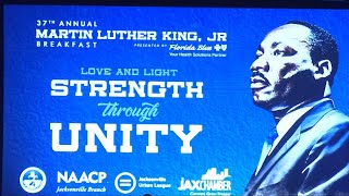 Jacksonvilles 2024 MLK breakfast Strength Through Unity [upl. by Auqinat636]