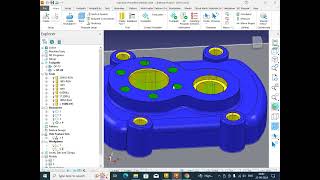 POWERMILL 2024PROGRAMFORGEAR CASEOP20 [upl. by Eetsud]