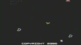 XGS PIC 16bit Atari Asteroids Clone [upl. by Iaht]