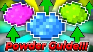 The Ultimate Powder Grinding Guide  Hypixel SkyBlock [upl. by Olivann111]