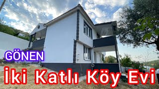 DERE MANZARALIGÖNEN DEREKÖYDE YEŞİLLİKLER İÇİNDE İKİ KATLI MÜSTAKİL KÖY EVİ [upl. by Noraed]