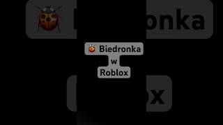 Biedronka 🐞 w Robloxe Biedronka biedronka roblox [upl. by Bing]