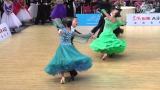 Gao  Song CHN  2014 GS STD Wuhan R1 VW  DanceSport Total [upl. by Citarella]