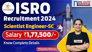 ISRO Scientist Recruitment 2024  Technical Scientist Post for MEMTech  Priyanka Sharma [upl. by Latimer471]