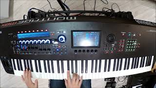 YAMAHA Montage M8X  FMX DX7 Electric Piano warning too much 80 vibe [upl. by Idham428]