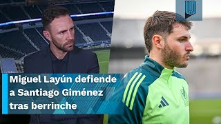 Miguel Layún defiende a Santiago Giménez tras berrinche por no jugar ante Panamá [upl. by Hamehseer158]