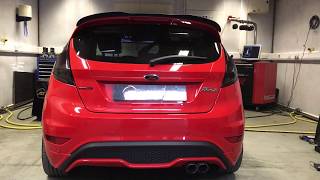 Ford Fiesta Ecoboost Stage 2 POPS AND BANGS [upl. by Nathanial]